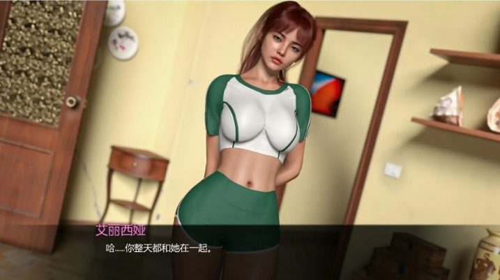 【PC/安卓/AI汉化/日系/2D/SLG游戏/810M】海滨之家 (The Beach House) AI汉化版+PC+安卓+日系2DSLG游戏+810M