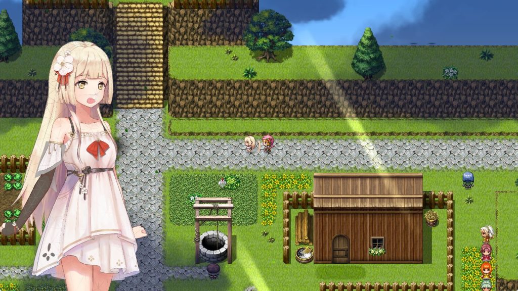 【PC/官中/日式/RPG游戏/900M】蔚蓝航迹：终焉之塔与编织诗篇的少女（紺碧の航跡 終焉の塔と詩を紡ぐ少女）开发版 ver0.0.61 官中版+日式RPG游戏+900M