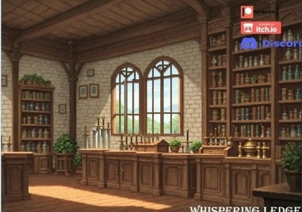 【PC/安卓/AI汉化/日系/2D/SLG游戏/1.2G】低语账本 (Whispering Ledger) Ver0.3.5 AI汉化版+PC+安卓+日系2DSLG游戏+1.2G