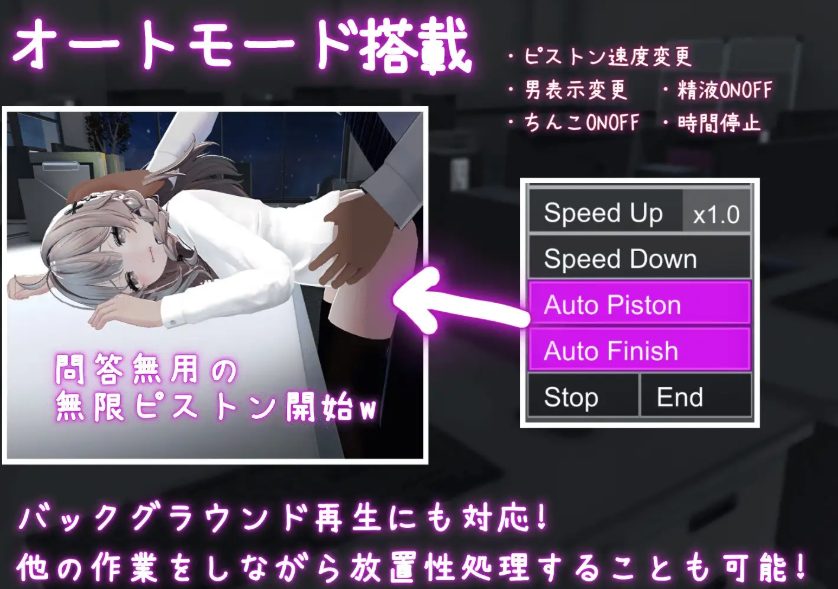 【PC/官中/3D/互动游戏/1.20G】今日起你就进处理科啦！（これでお前も性処理課！） 官中步兵版+自带全回想+3D互动游戏+1.20G