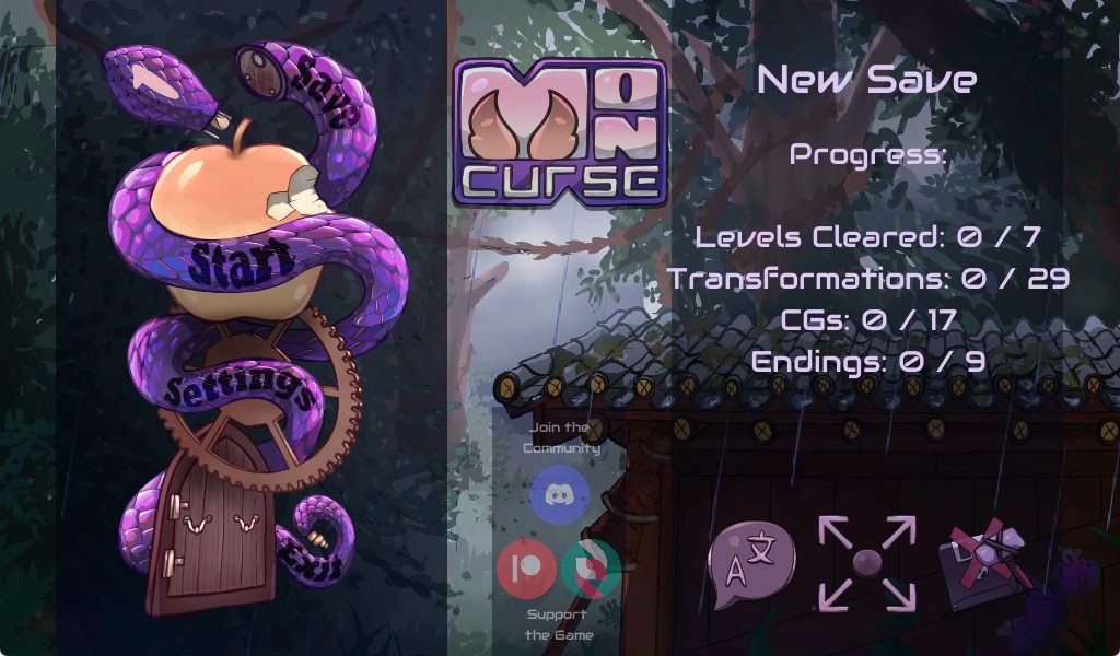 【PC/安卓/官中/动作/ACT游戏/880M】 怪物诅咒 （MonCurse） Ver0.6.9.4.1 PC+安卓 官方中文版+动作ACT游戏+880M