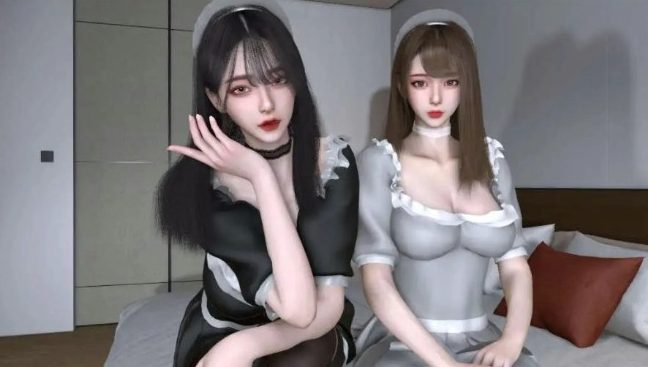 【PC/官中/3D互动/SLG游戏/9.8G】姊妹的侍从 Ver1.0208 步兵DEMO版 +官方中文版+互动3DSLG游戏+9.8G