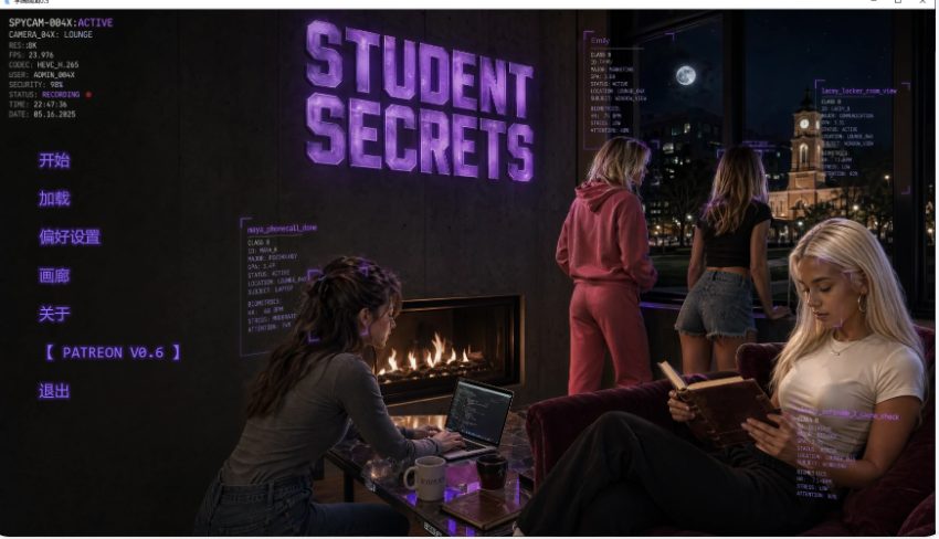 【PC/安卓/汉化/欧美/SLG游戏/3.30G】 学园暗面 （Student Secrets） Ver0.7 汉化版+PC+安卓+欧美SLG游戏+3.30G