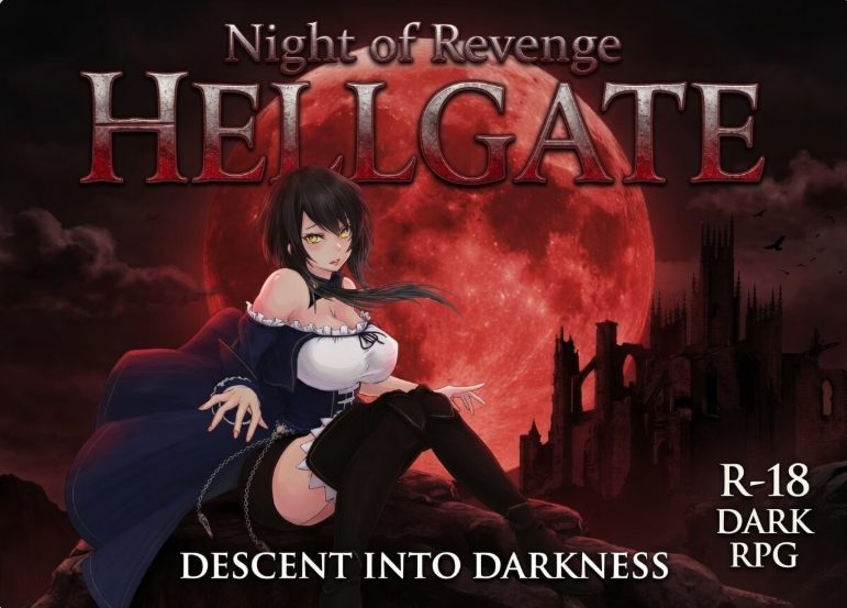 【PC/官中/动作/ACT游戏/2.94G】魔女复仇之夜 “地狱之门：堕入黑暗” （Night of Revenge “HELLGATE: Descent Into Darkness”） 大型MOD Ver1.2.7 官中版+汉化补丁+存档+动作ACT游戏+2.94G