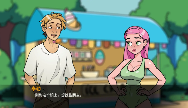【PC/安卓/AI汉化/日系/SLG游戏/460M】桃色沙湾 (Peachy Sands Bay) Ver0.1.5 AI汉化版+PC+安卓+日系SLG游戏+460M