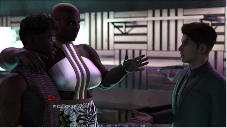 【PC/安卓/汉化版/欧美/SLG/1.23G】 赛博穿越指南  Cyberstray 101 S2 Preview 汉化版+PC+安卓+欧美动态SLG游戏+1.23G